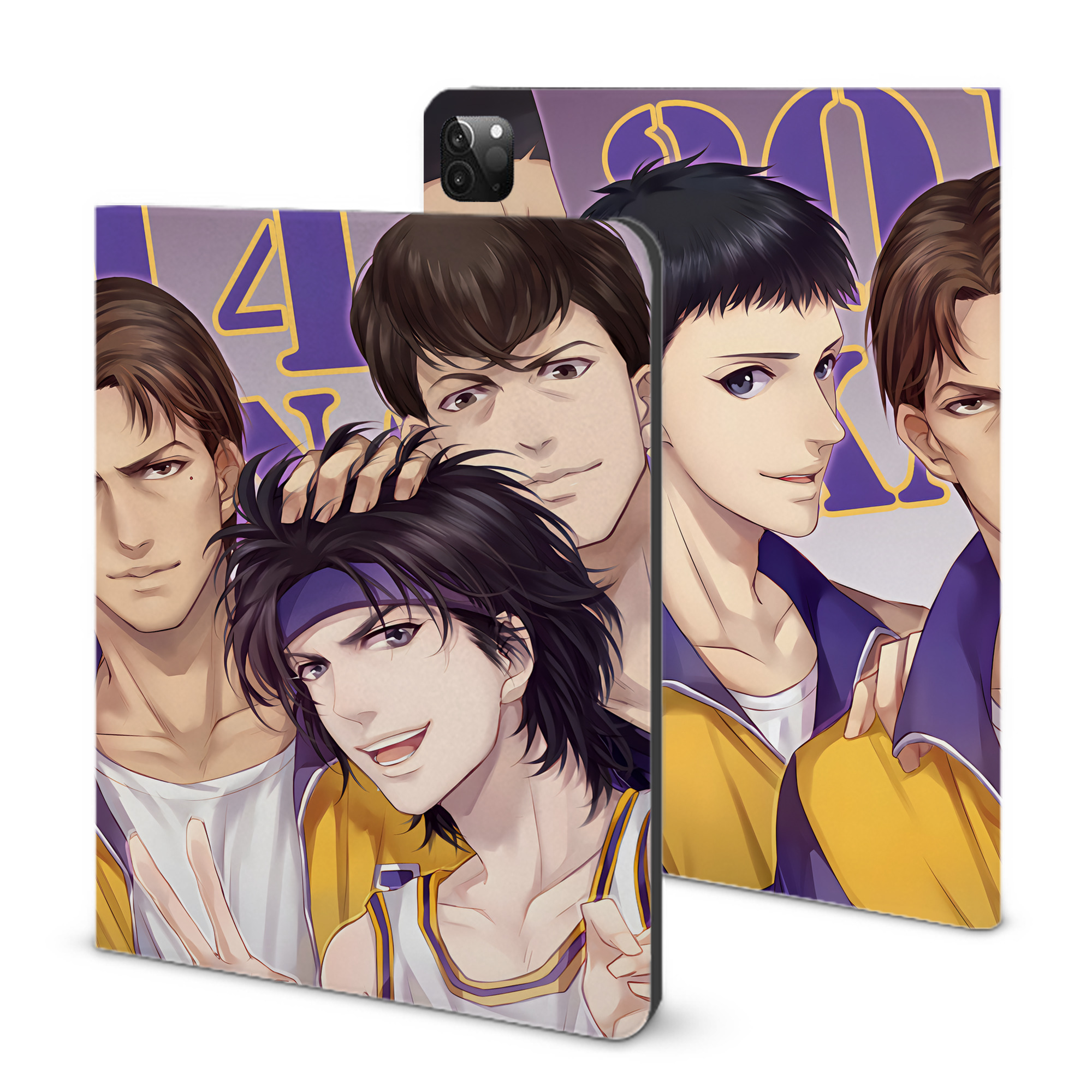 （画像用） SLAM DUNK／スラムダンク IPadケース ペンホルダー付き ブックスタイルデザイン